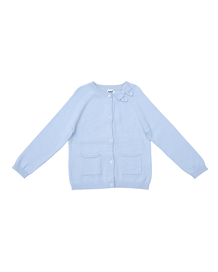 Cardigan azul claro