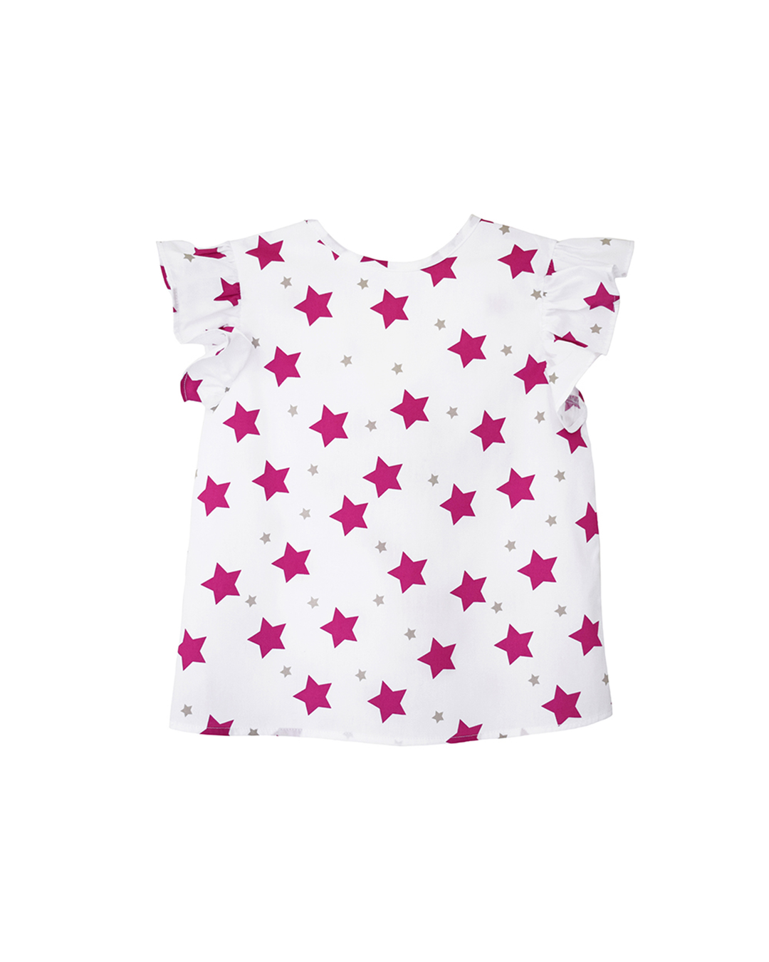 Blusa sin mangas con estampado de estrellas