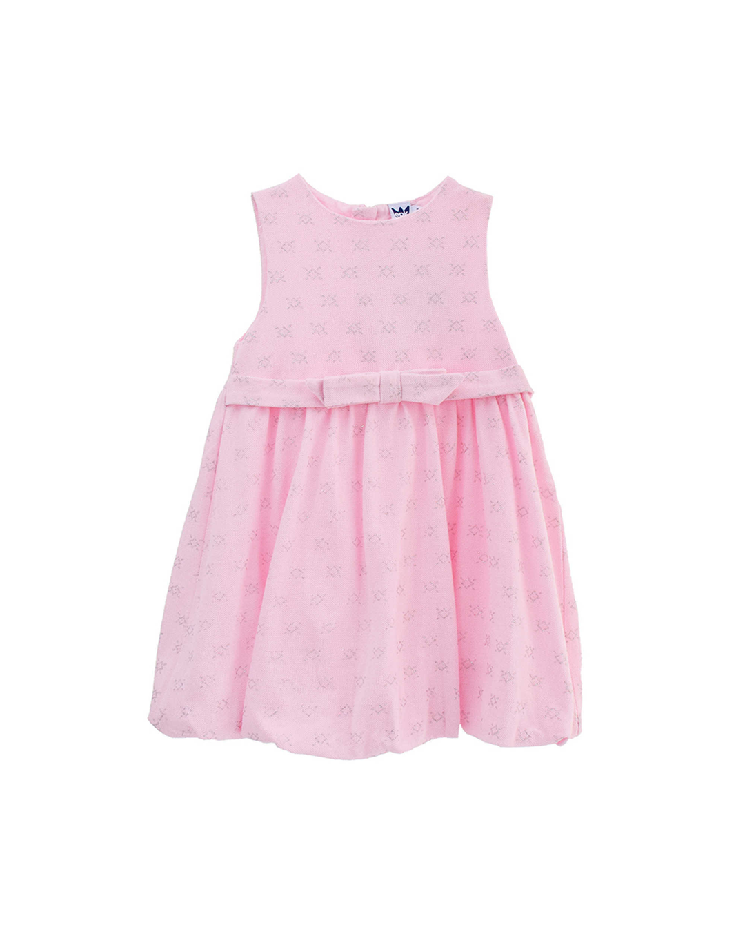 Vestido Sin Mangas Estilo Bomba Rosado