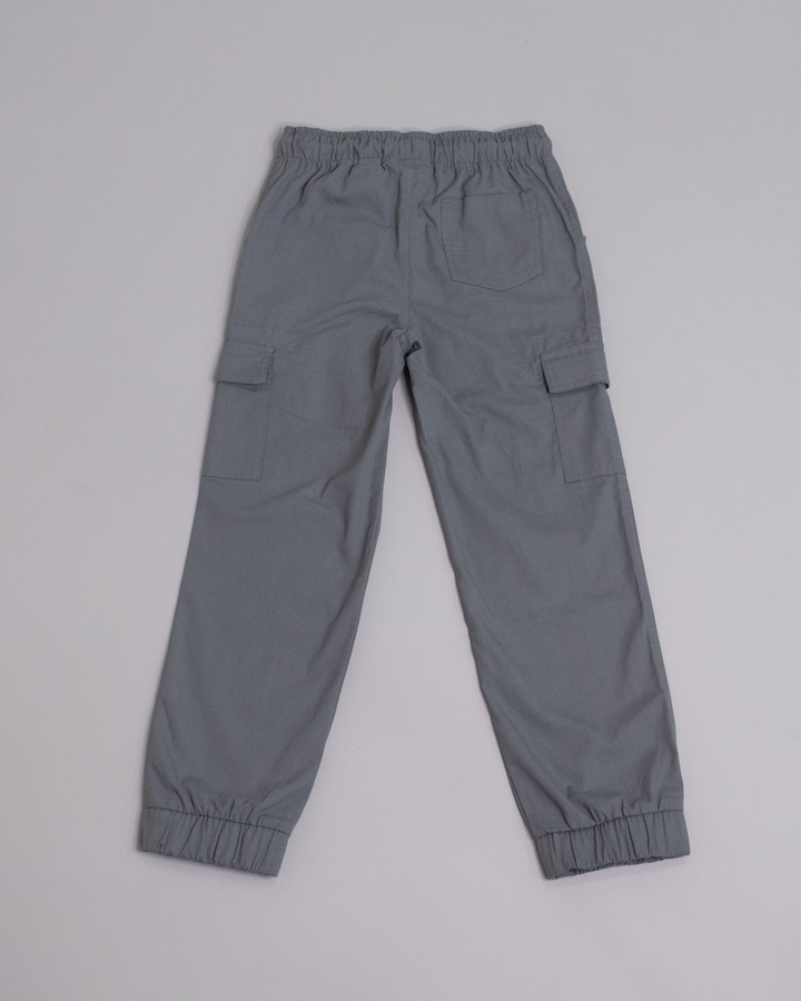 Pantalón cargo gris para Niño