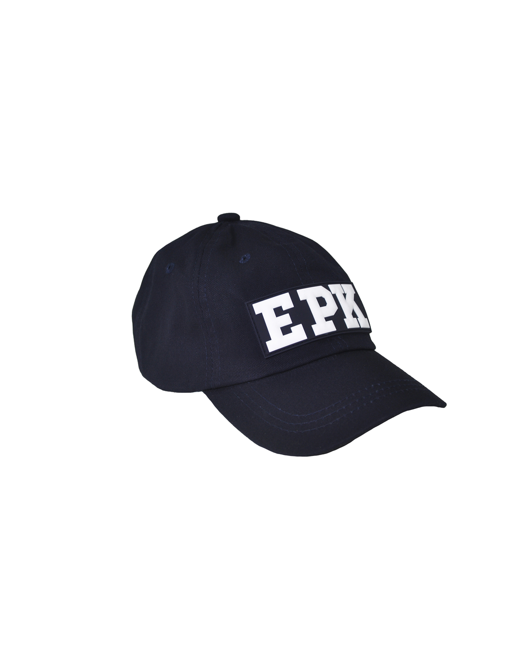 Gorra azul marina con EPK en blanco