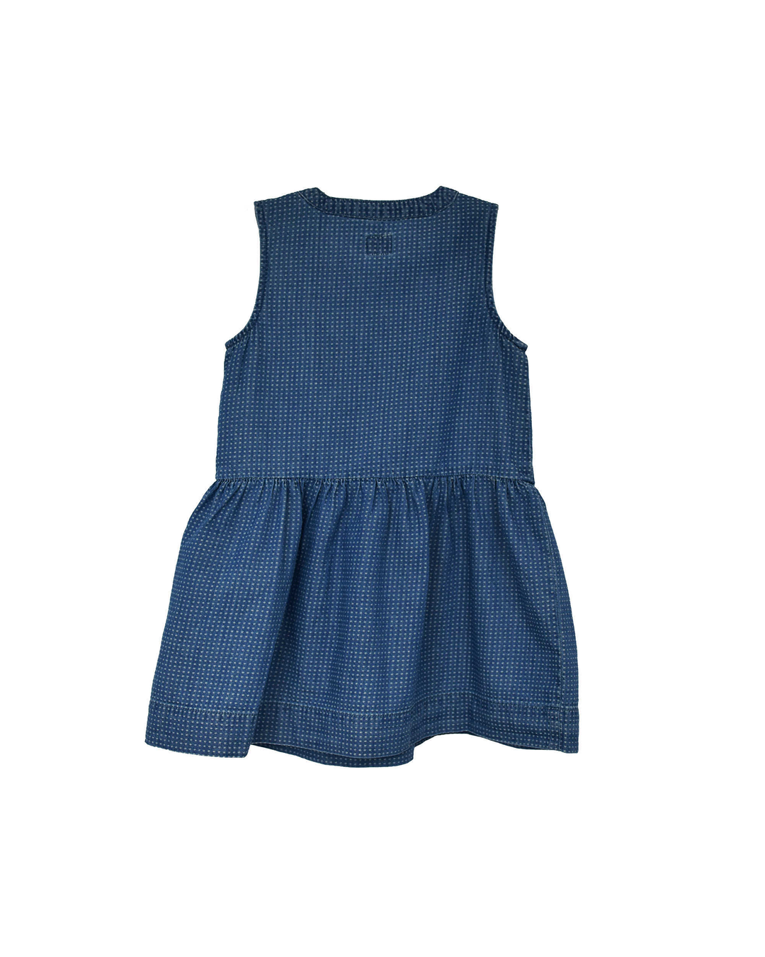 Vestido Sin Mangas De Chambray