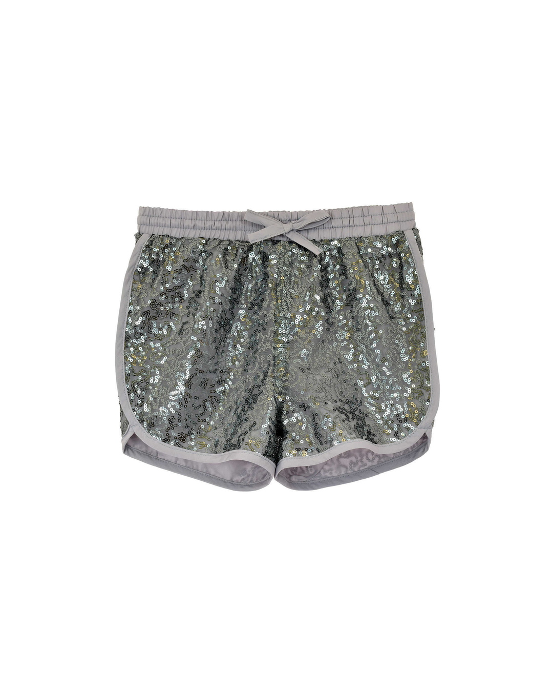 Short De Lentejuelas Grises