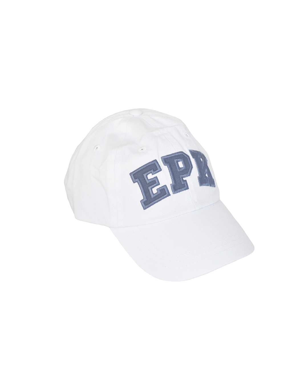 Gorra blanca con EPK en blanco