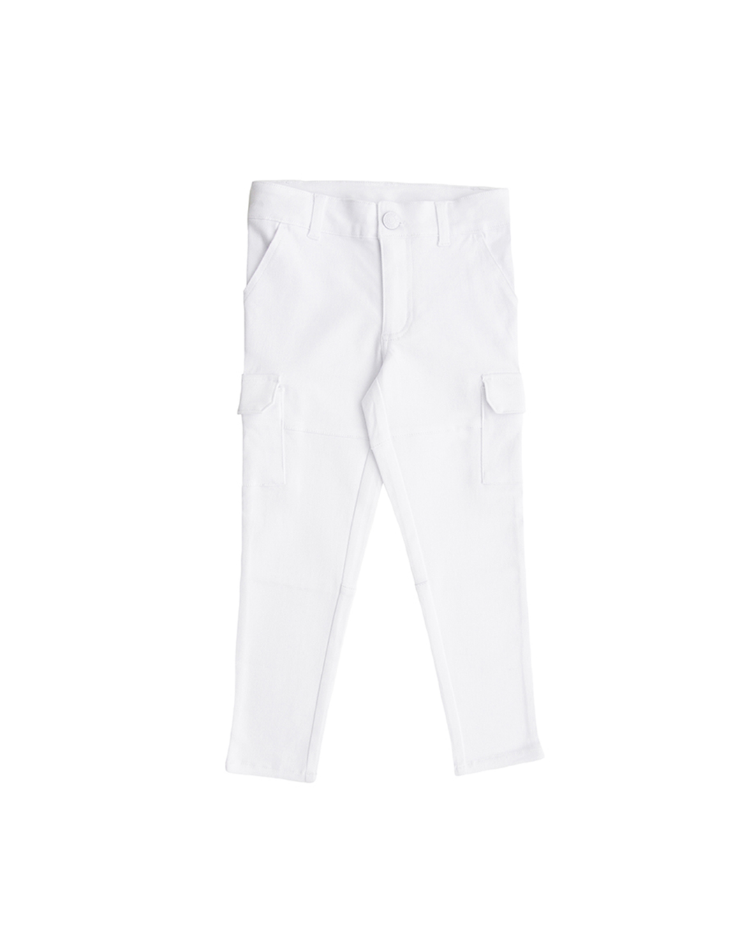 Pantalón blanco con bolsillos