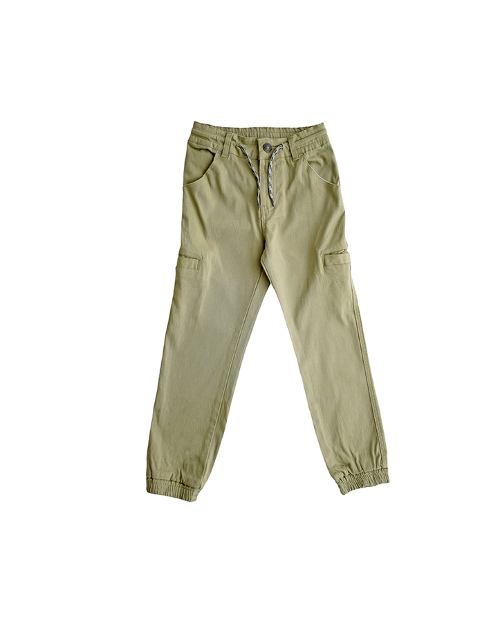 Pantalón cargo verde para Niño