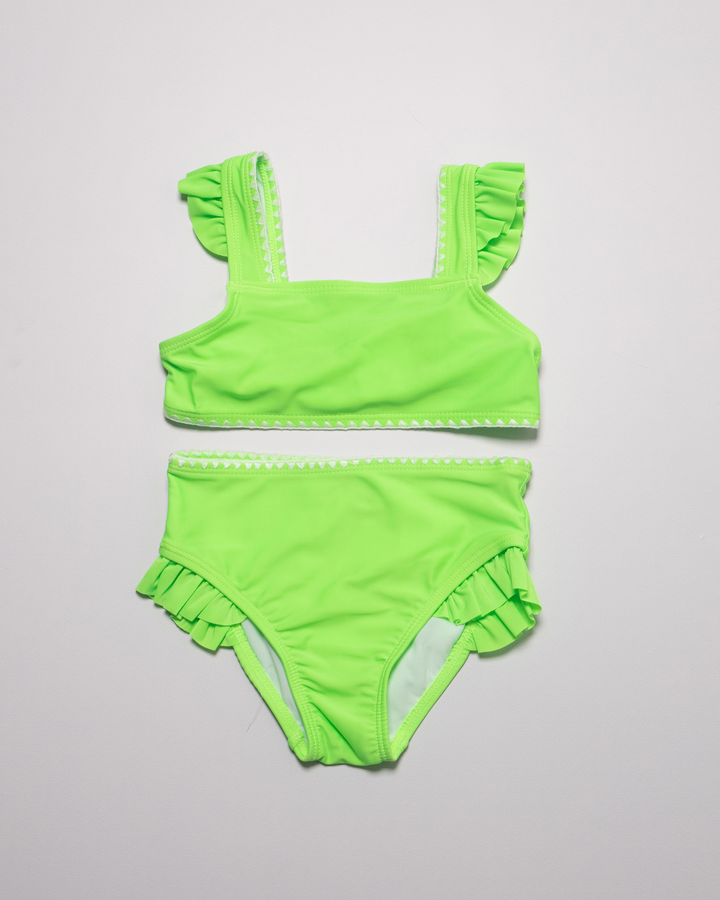 Traje De Baño Verde para Niña