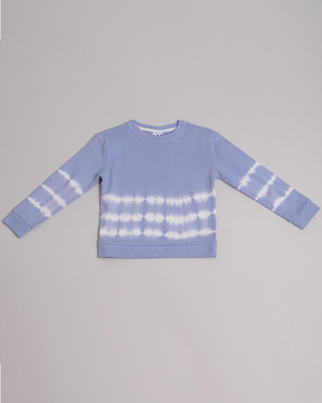 Sweatshirt tie dye azul y blanco