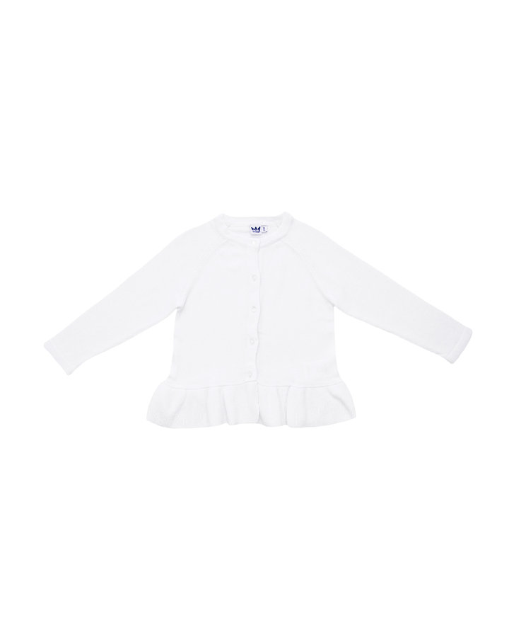 Cardigan blanco