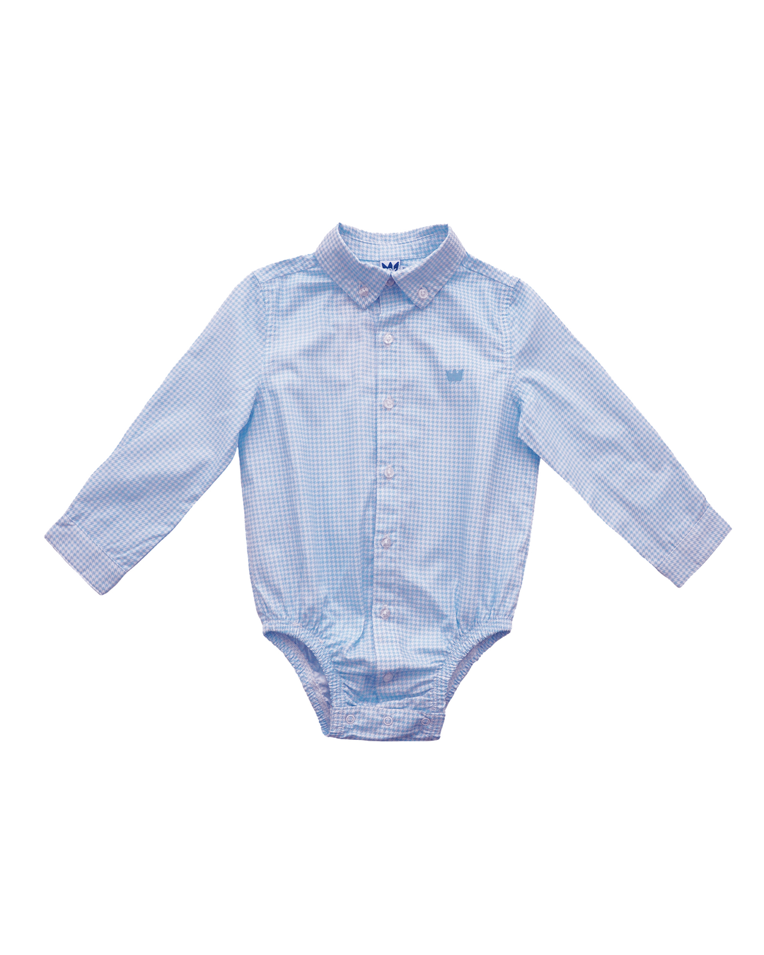 Body camisa manga larga azul claro