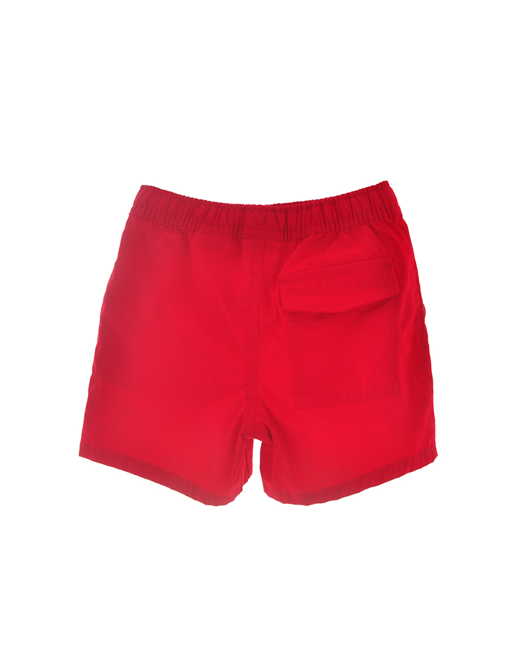 Short rojo con liga en la cintura