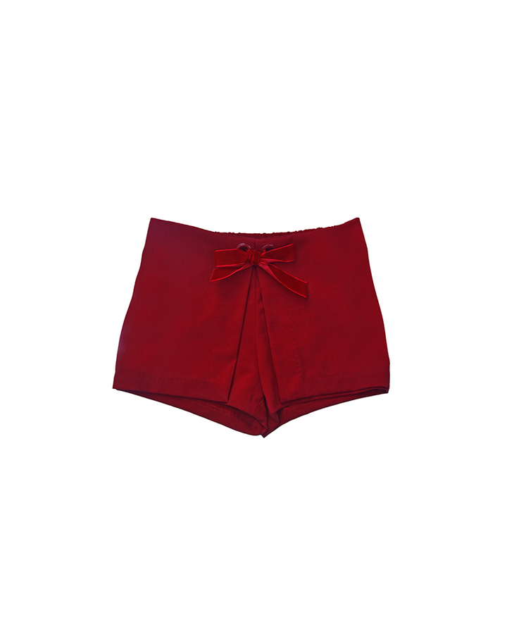 Short rojo