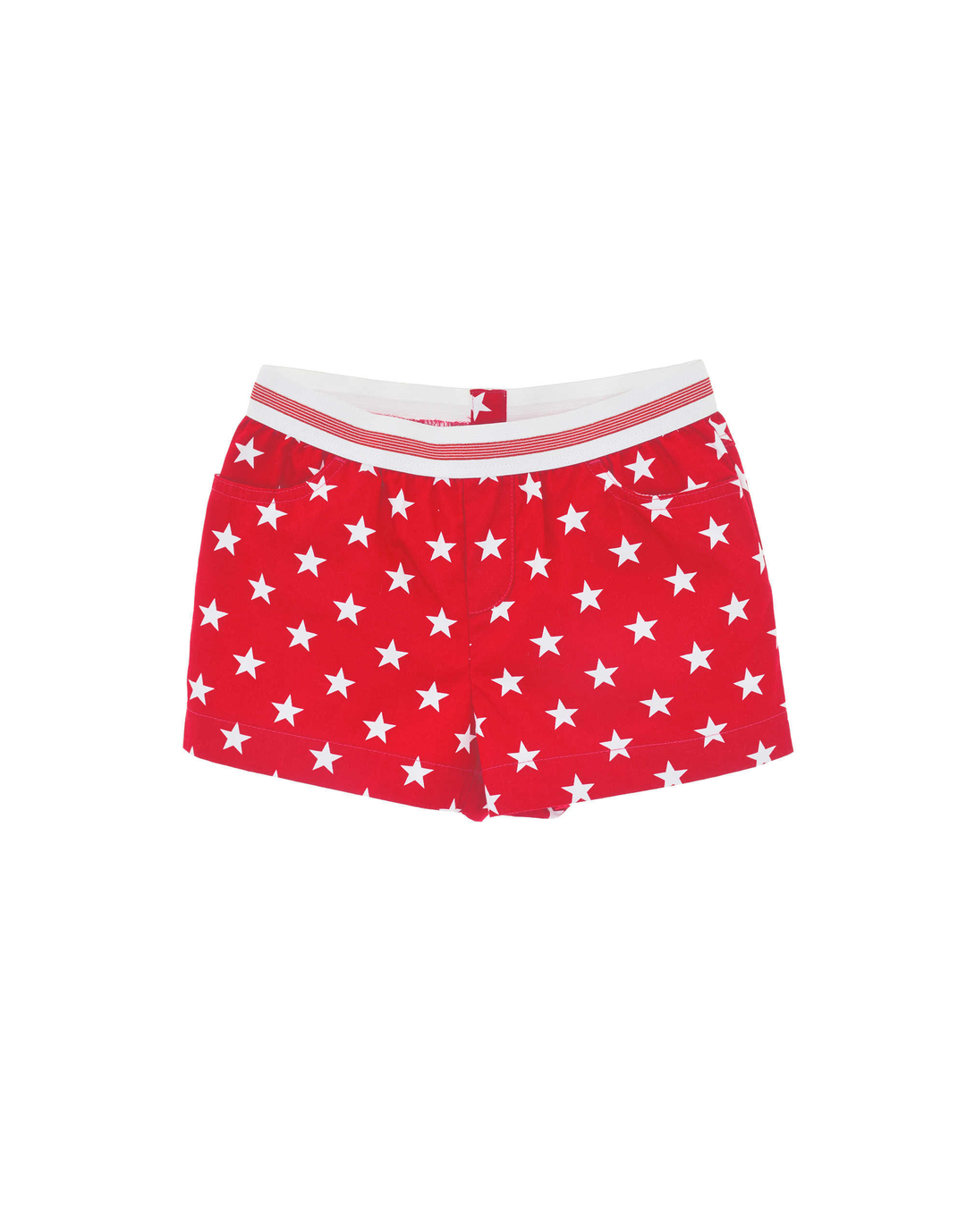 Short Rojo Con Estrellas Blancas