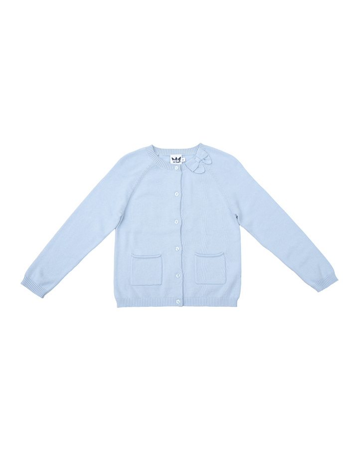 Cardigan azul claro