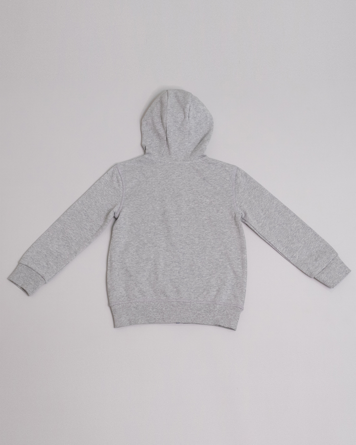 Sweatshirt gris con parche de cámara